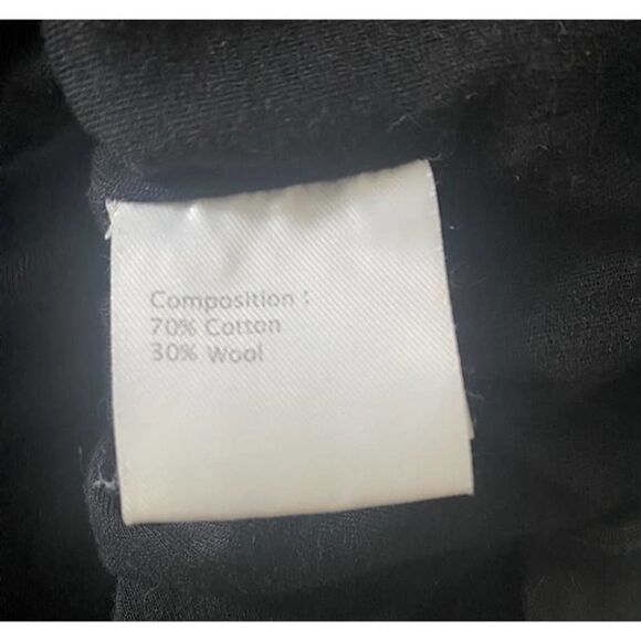 3.1 Phillip Lim Black Turtleneck Sweater Dress‎ 3/4 Sleeve Cotton/Wool Sz S - Picture 5 of 5